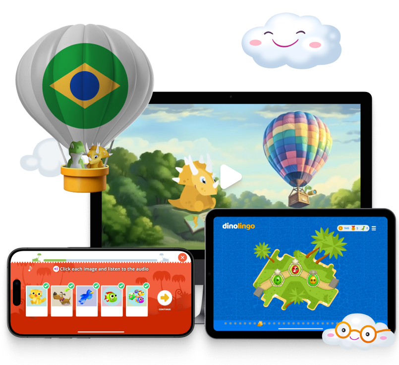 dinolingo portuguese brazil for kids