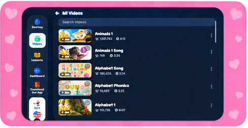 Dinolingo Spanish video library